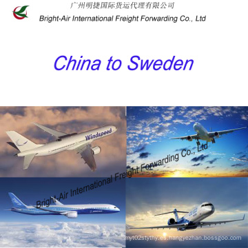 Air Freight Forwarding Agent Top Shipping Company desde China continental hasta Suecia